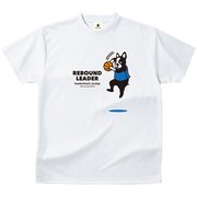 BSK18013 1 M [バスケットボールジャンキー バスケットボール ウェア 男女兼用 Tシャツ 半袖 DryTEE リバウンド王PD Mサイズ ホワイト]