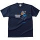 BSK18013 21 XS [バスケットボールジャンキー バスケットボール ウェア 男女兼用 Tシャツ 半袖 DryTEE リバウンド王PD XSサイズ ネイビー]