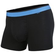 メンズ アンダーウェア Lサイズ ブラック・ブルー MPWT TRUNKS SOLID BLACK/BLUE2 L