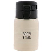ワンタッチステンレスボトル 200mL クリーム ND-5124