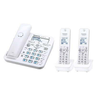 ヨドバシ.com - パナソニック Panasonic VE-GZ51DW-W [デジタルコードレス電話機（子機2台付き） ホワイト VE