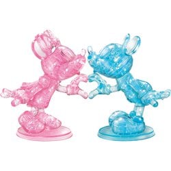 クリスタルギャラリー ミッキー＆ミニー [立体パズル 68ピース]