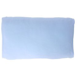 枕カバー やわらかニット のびのびタイプ 筒型 簡単装着 （35×50cm枕・43×63cm枕・低反発枕・変形枕に対応） サックス NT3252-76