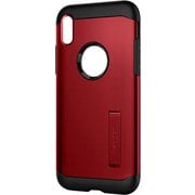 063CS25138 [iPhone XS ケース スリムアーマー メルローレッド]