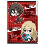 ぎゅぎゅっと クリアファイル3ポケット 殺戮の天使 B [キャラクターグッズ]