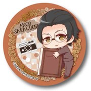 ぎゅぎゅっと 缶バッチ 文豪ストレイドッグス DEAD APPLE 坂口 安吾 [キャラクターグッズ]