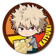 ぎゅぎゅっと 缶バッチ 僕のヒーローアカデミア 制服Ver. 爆豪 勝己 [キャラクターグッズ]