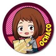 ぎゅぎゅっと 缶バッチ 僕のヒーローアカデミア 制服Ver. 麗日 お茶子 [キャラクターグッズ]