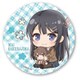 ぎゅぎゅっと 缶バッチ 青春ブタ野郎はバニーガール先輩の夢を見ない 桜島 麻衣 [キャラクターグッズ]
