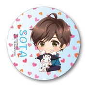 ぎゅぎゅっと 缶バッチ HoneyWorks × My Melody 望月 蒼太 × クロミ [キャラクターグッズ]