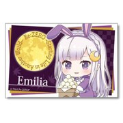 ぎゅぎゅっと BIGスクエア缶バッチ Re：ゼロから始める異世界生活 月見Ver. エミリア [キャラクターグッズ]