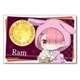 ぎゅぎゅっと BIGスクエア缶バッチ Re：ゼロから始める異世界生活 月見Ver. ラム [キャラクターグッズ]
