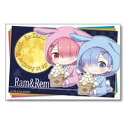ぎゅぎゅっと BIGスクエア缶バッチ Re：ゼロから始める異世界生活 月見Ver. ラム＆レム [キャラクターグッズ]