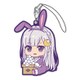 ぎゅぎゅっと ラバーストラップ Re：ゼロから始める異世界生活 月見Ver. エミリア [キャラクターグッズ]