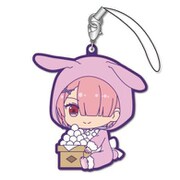 ぎゅぎゅっと ラバーストラップ Re：ゼロから始める異世界生活 月見Ver. ラム [キャラクターグッズ]