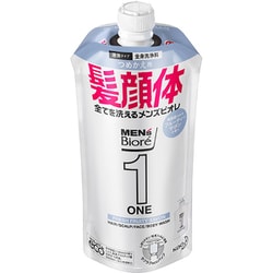 メンズビオレONE オールインワン全身洗浄料 フルーティーサボンの香り 詰替 340ml [ボディソープ]