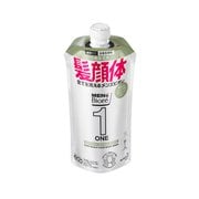 メンズビオレONE オールインワン全身洗浄料 ハーバルグリーンの香り 詰替 340ml [ボディソープ]