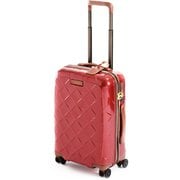 スーツケース 2層式ダブルファスナー 旅行日数目安:1~2泊 35L TSAロック搭載 機内持ち込み可 カーマインレッド 3-9902-55-002