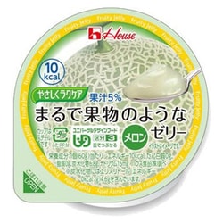 やさしくラクケア まるで果物のようなゼリー メロン 60g [ゼリー]
