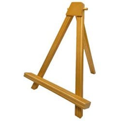 木製卓上イーゼルLチーク NO.6585-A