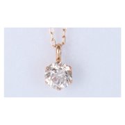 K18PGダイヤネックレス0.3ct A-DS20153PSC