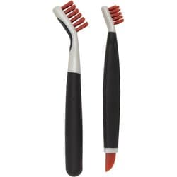 約 縦19.5×横6×高さ2.5cm ミニブラシセット オレンジ