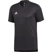 DJV06 CG0351 J/L [CONDIVO18 トレーニングシャツ ブラック/ホワイト]
