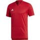 DJV06 CG0353 J2XO [CONDIVO18 トレーニングシャツ パワーレッド/ホワイト]