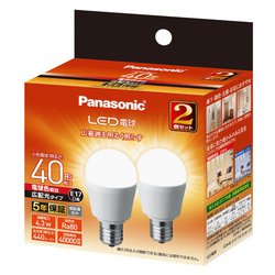 ヨドバシ.com - パナソニック Panasonic LDA4LGE17ESW2T [LED電球 E17