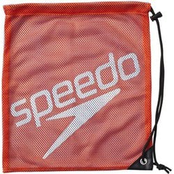 メッシュバッグ(M) SD96B07 レッド×ジャパンブルー(RB) [スイミング プールバッグ]