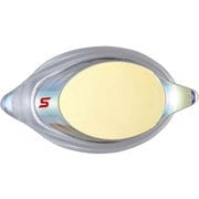 度付きスイミングゴーグル クッション付きミラー片眼レンズ SRXCLMPAF フラッシュイエローミラー S-3.00 [スイミング ゴーグルレンズ 片眼1個]