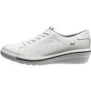VCU023 1B 22.5 [エレッセ カジュアル ヒールアップスニーカー レディース WHT 22.5cm]