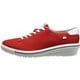 VCU023 1C 25.0 [エレッセ カジュアル ヒールアップスニーカー レディース RED 25.0cm]