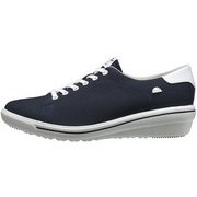 VCU023 1D 23.0 [エレッセ カジュアル ヒールアップスニーカー レディース NVY 23.0cm]