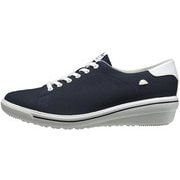 VCU023 1D 23.5 [エレッセ カジュアル ヒールアップスニーカー レディース NVY 23.5cm]