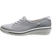 VCU024 1G 23.5 [エレッセ カジュアル ヒールアップスニーカー レディース GRY 23.5cm]