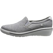 VCU025 1G 23.5 [エレッセ カジュアル ヒールアップスニーカー レディース GRY 23.5cm]