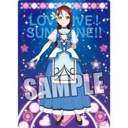 ラブライブ！サンシャイン！！ B5クリア下敷き 桜内 梨子 WATER BLUE NEW WORLD [キャラクターグッズ 長辺250×短辺182mm]