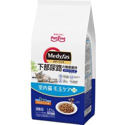 室内猫 毛玉ケアプラス 1歳から チキン＆フィッシュ味 [猫用 ドライフード 1.41kg 総合栄養食]