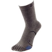 SOG814GE [TOUR B 3D ベーシック ハイパーソックス 5本指 メンズ 25～27cm グレー]