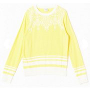 KSL02BYEL [パラディーゾ 2018年秋冬モデル セーター レディース Lサイズ イエロー]