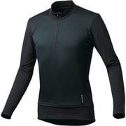 188-1-XL [コンフォヒート ハイネック ロングスリーブ メンズ XLサイズ ブラック]