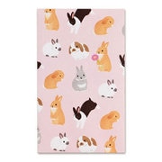 どうぶつ ぽち袋 ウサギピンク 3枚入 ノ-ドウ31P