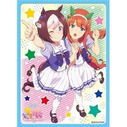 ブロッコリー キャラクタースリーブ ウマ娘 プリティーダービー スペシャルウィーク＆サイレンススズカ [トレーディングカード用品 80枚]