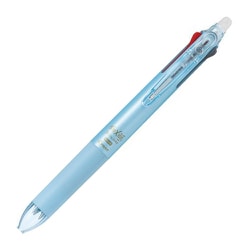 3色ボールペン フリクションボール3スリム 0.38mm インク色：黒/赤/青 パールブルー LKFBS60UF-PL