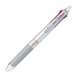 3色ボールペン フリクションボール3スリム 0.38mm インク色：黒/赤/青 シルバー LKFBS60UF-S