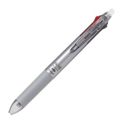 3色ボールペン フリクションボール3スリム 0.5mm インク色：黒/赤/青 ダークシルバー LKFBS60EF-DS