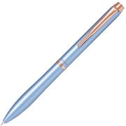 油性ボールペン アクロドライブ 極細 0.5mm インク色:黒 メタリックブルー BDR-3SEF-ML