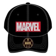 MV-LCP17 [MARVEL スパンコールローキャップ BK]