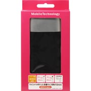 バッテリー容量6000mAh TYPE-Cケーブル付属モデル BLACK MDS6000PSEB/C